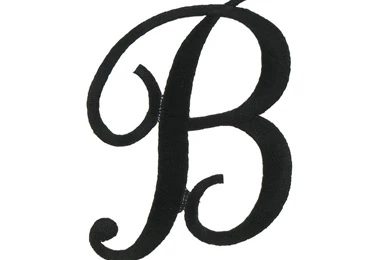 Script Letter B