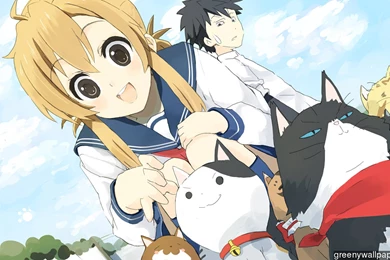 Cats Nyan Koi Cat Kousaka 1920x1080 Wallpapers