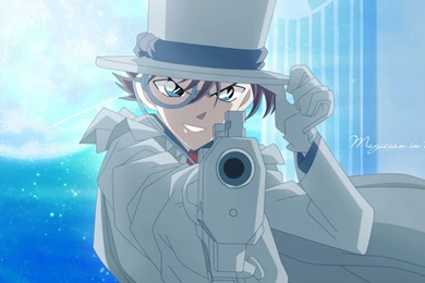 Download Wallpapers 1400x1050 Detective Conan, Magic Kaito, Kaito ...