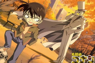 Conan And Kaito Kid   Detective Conan Wallpapers