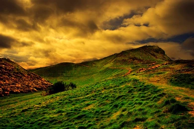 Sunset In Edinburgh 1680X1050 Wallpapers