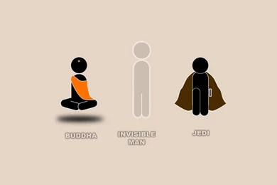 Buddha Invisible Man And Jedi Ipad Wallpapers Hd ...