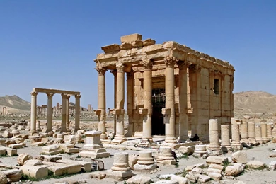 Temple Of Bel Palmyra Syria Wallpapers HD Download Desktop