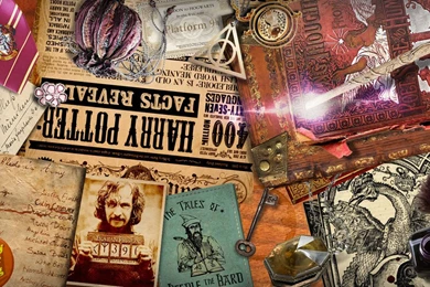 DeviantArt: More Like Harry Potter Desk Wallpapers And Gmail Theme ...