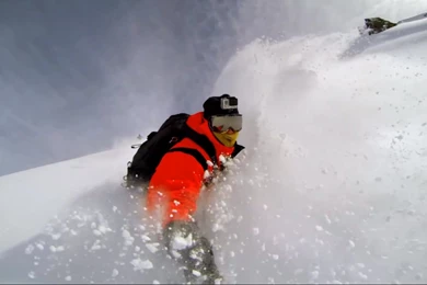 Travis Rice Gopro Powder Run In A Mission To Chile!   Snowboard.gr