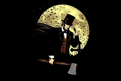 Wallpapers Abraham Lincoln Vampire Hunter Vampires Axe 1366x768 ...
