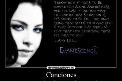 Famous Quotes By Amy Lee. QuotesGram