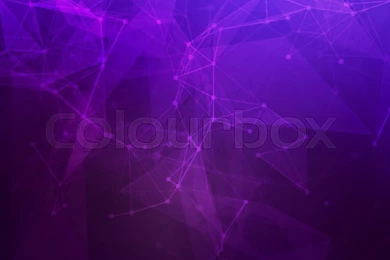 Abstract Low Poly Dark Purple Bright Technology Vector Backgrounds ...