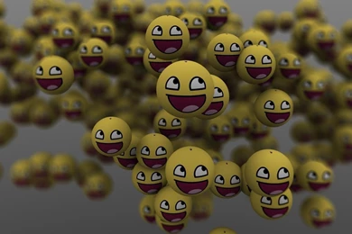 3D Smileys Wallpapers