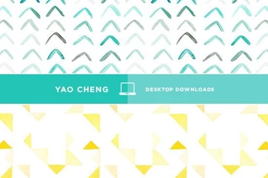 HAPPY DESKTOP. Triangles. DesignLoveFest