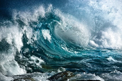 Ocean Waves Storm