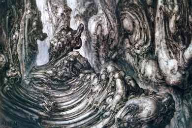 Alien Landscape   Science Fiction H R Giger Wallpapers Image