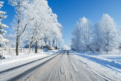Winter Snow Road Lock Screen 1440x1280 Samsung Galaxy S3 Wallpapers ...