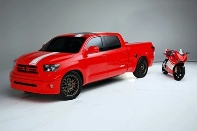 Toyota Tundra Ducati Transporter Wallpapers   Auto Power Girl