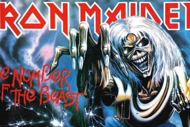 IRON MAIDEN Heavy Metal Power Artwork Dark Evil Eddie Skull Poster ...