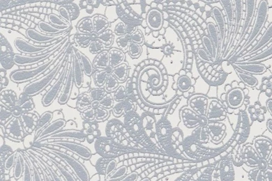 Interlace Blue Floral Wallpaper, Sample   Traditional   Wallpapers ...