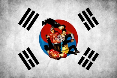 Bigbang South Korea Flag By JungArt On DeviantArt