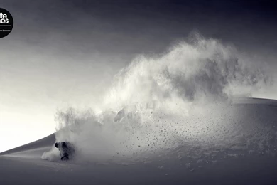 Snowboard Wallpaper: DBK Blasts A Swiss Rooster Tail