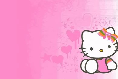 Hello Kitty Cute Cartoon Widescreen Image For iPad Mini 3 ...