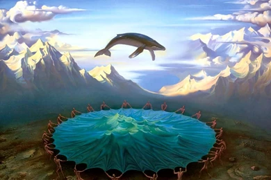 SuperHD.pics: Artwork Surreal Surrealism Vladimir Kush Whales ...