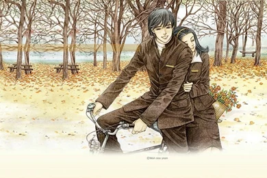 Valentine Couples   Valentine Manga Wallpapers 8   Wallcoo.net