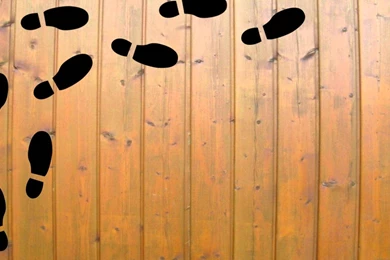 Walking On Wooden Floor Sound Effect   YouTube