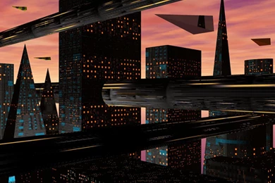 Dark City Picture   Desktop Wallpapers