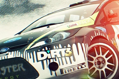 Download Wallpapers 3840x1200 Dirt 3, Name, Game, Font, Race Dual ...