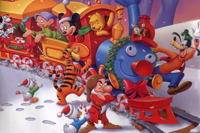 Disney Christmas Wallpapers 3   Crazy Frankenstein