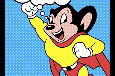 Mighty Mouse Using Pop Art Style By Duceduc On DeviantArt