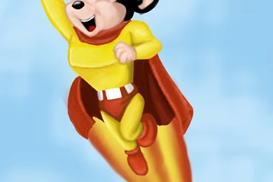 Mighty Mouse Speed Drawing By IDROIDMONKEY On DeviantArt