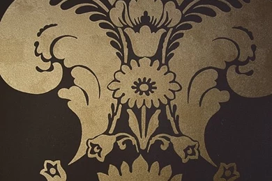 Baudelaire Damask Wallpapers