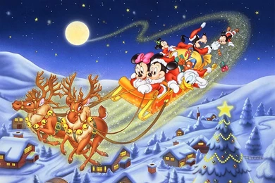 Mickey Mouse Christmas Wallpapers