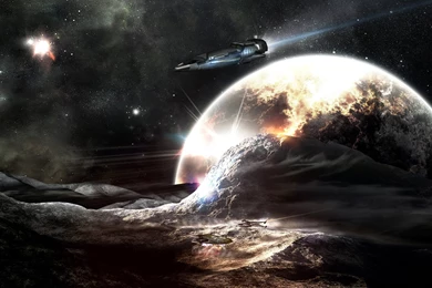 Space Space Shuttle Photomanipulation Wallpapers   (