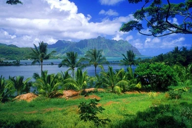 Kaneohe Fish Pond, Oahu, Hawaii Wallpapers   Hawaii   Cities ...