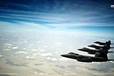 F 22 Raptor Stealth Fighters Wallpapers