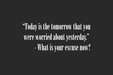 Today Vs Tomorrow, Excuse, Quotes, 3840x2160 HD Wallpapers And FREE ...