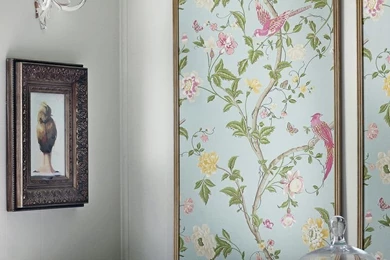 The Details: The Wallpapers Sets The Tone For Space Where One ...