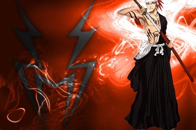 Wallpapers Bleach Abarai Renji 1280x1024