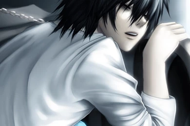 Death Note, Lawliet HD Desktop Wallpapers : High Definition ...