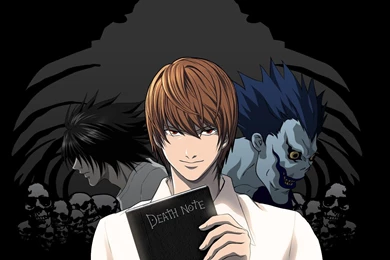 Death Note Ryuk Yagami Light L Lawliet Wallpapers
