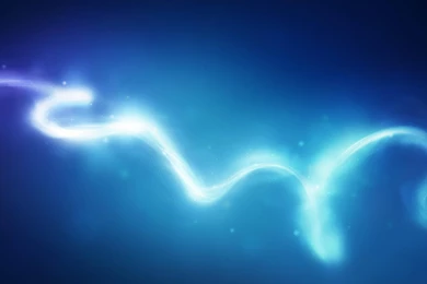 Light Blue Abstract Design