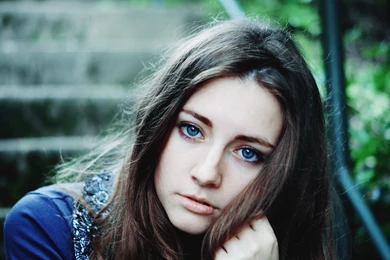 Blue Eyes Girl Wallpapers HD