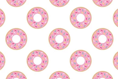Pink Doughnut Wallpapers