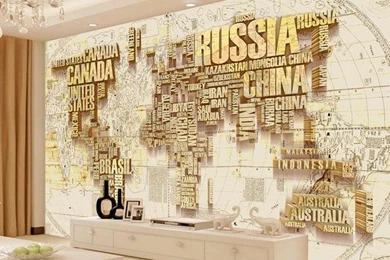 Compare Prices On World Map Wallpaper  Online Shopping/Buy Low ...