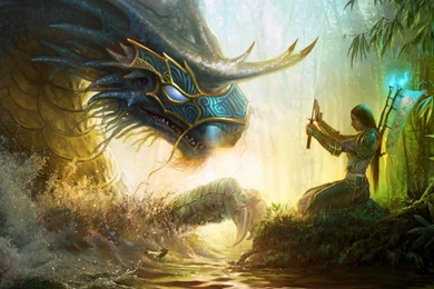 Ancient Water Dragon   (