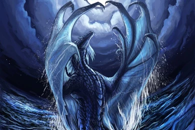 Graphics Backgrounds, 340797 Water Dragon Wallpapers, By Steve ...