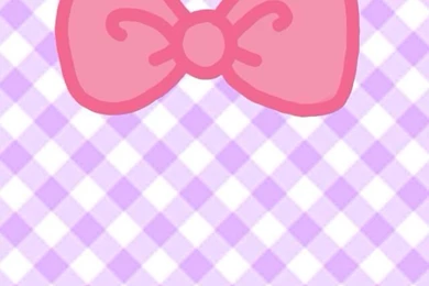 Pink Bow & Gingham Wallpapers