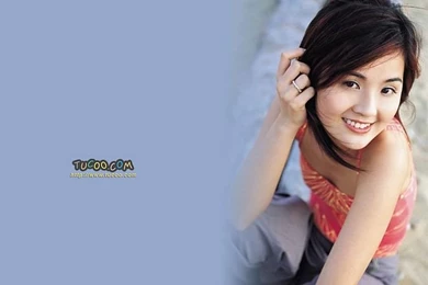 Twin : Charlene Choi & Gillian Chung27   Wallcoo.net