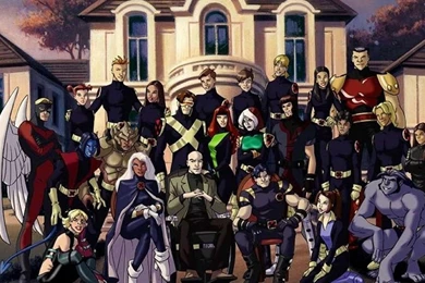 X MEN EVOLUTION WALLPAPER   (